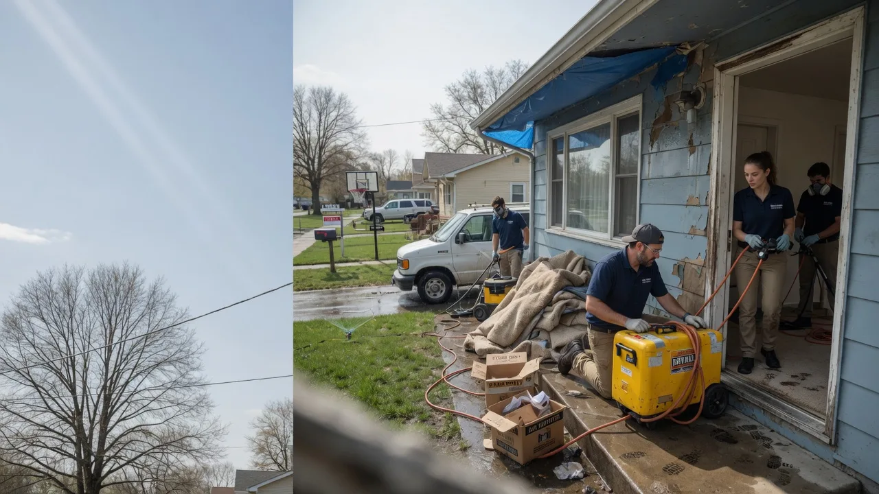 Basement Flood Cleanup in Easton, CT near me